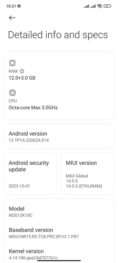 Redmi K40 Gaming  12/256