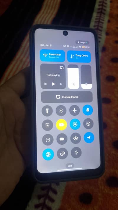 Redmi note 12 Ram (8+4) Rom 128 gb Pta approved