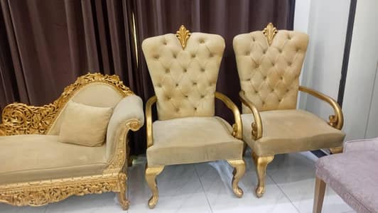 Bed chairs sofa set