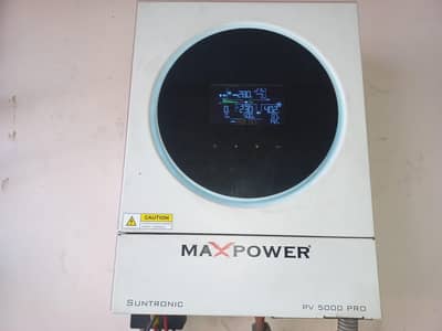 Max power PV 5000.
