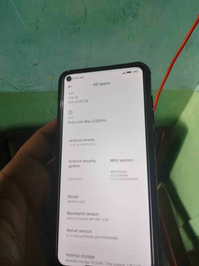 Redmi note 9 7