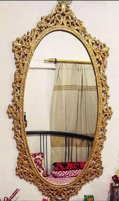 Metal Oval shape Mirror