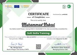 Soft Skill Certificate + Parvaz Card