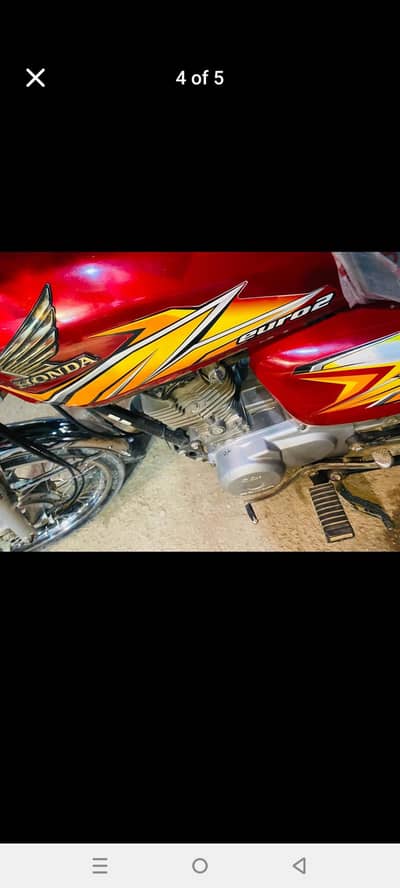 Honda 125 one hand used