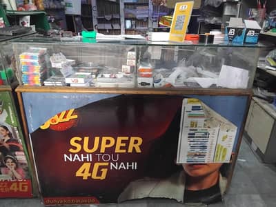 wooden racks /shelves /shop countr  shop and office / good condition