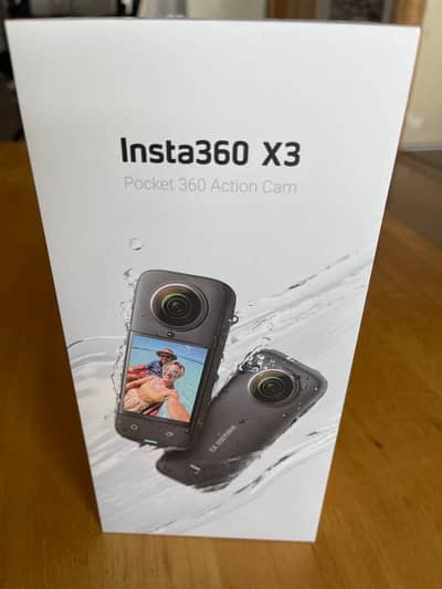 Insta360 x3 Pocket 360 Action Cam & Complete Accessories
