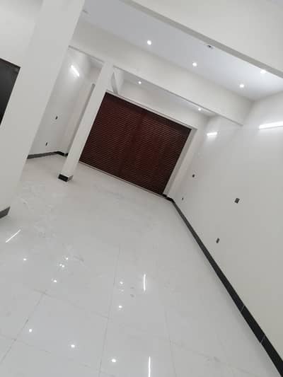 Brand New Ground Floor Available For Rent For Commercial Purpose On Main Road Location Of Sector 9 North Karachi