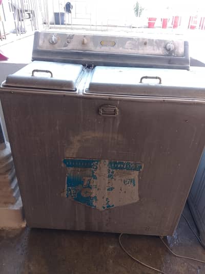 steel washing machine+drayer