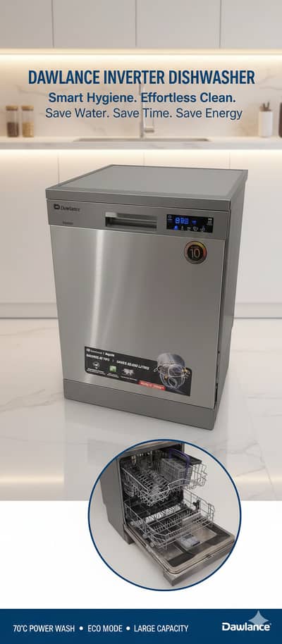 Dawlance Inverter Refrigerator for Sale – Glass Door | Medium Size