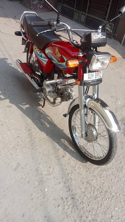 Honda cd 70 2024 model total genuine