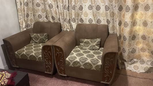 7 seater sofa with table