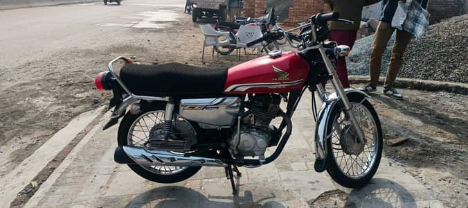 honda 125 salf start