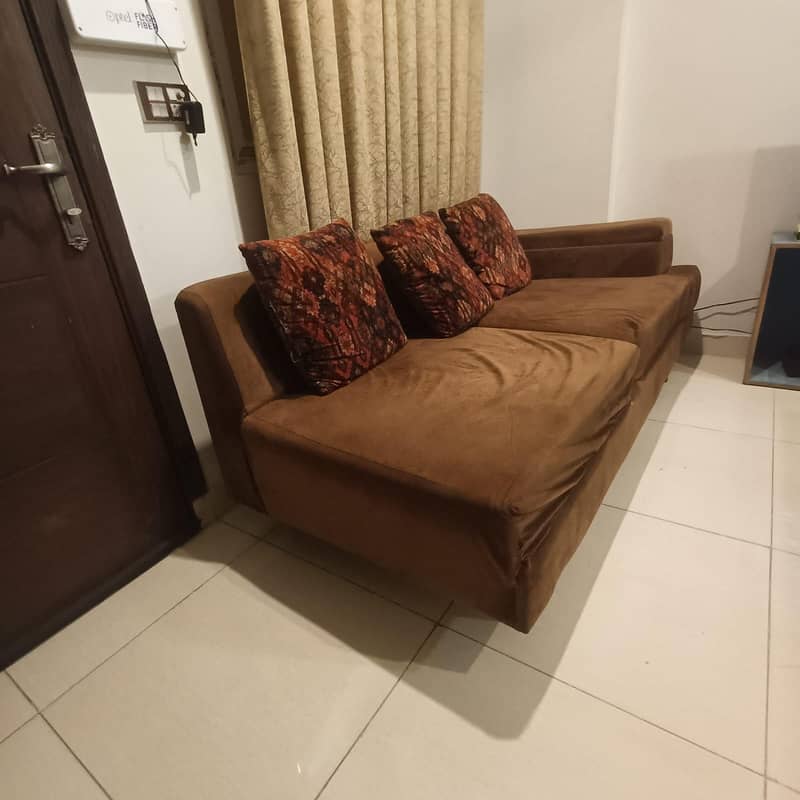 L shape comfortable sofa 1