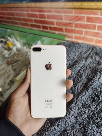 Iphone 8 plus pta approved 64gb 100% heath