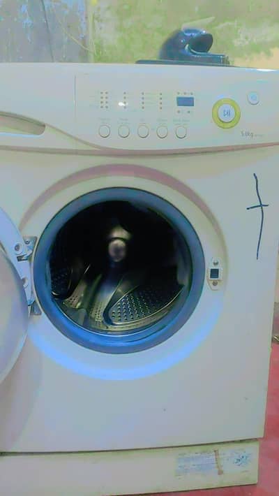 fully automatic washing machine  5.5kg