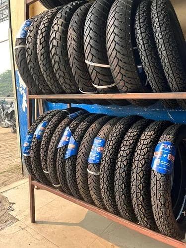 All Brand Honda/Suzuki/Yamaha Bikes Tyer/Tyre/Tubeless Available