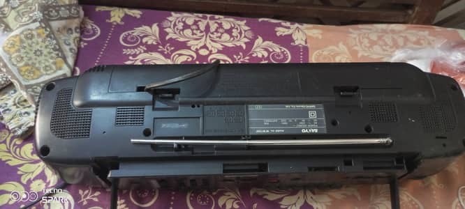 sanyo double cassette tapp