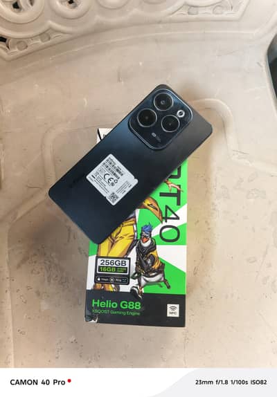 good condition with box no carger 16 GB ram 256 memory