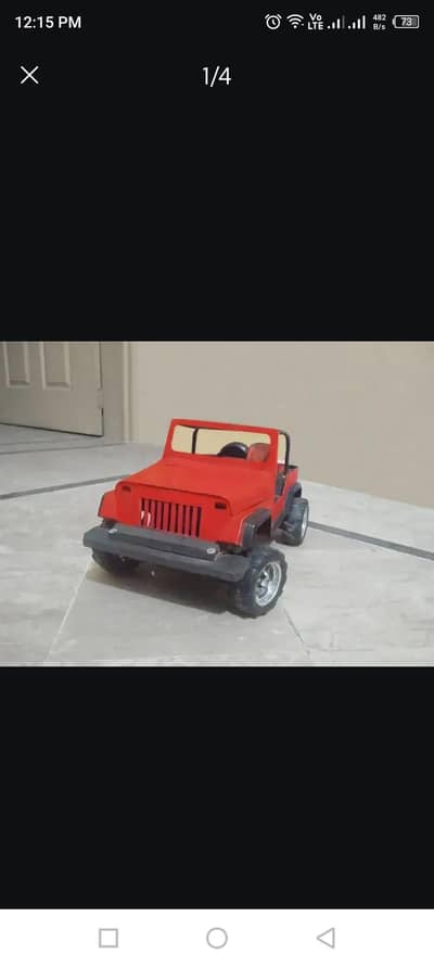 Rc jeep 1/10 scale