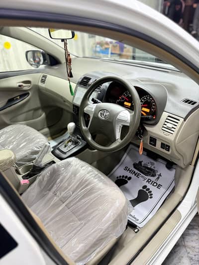 toyota corolla Axio  X 2007 model 2012 Register