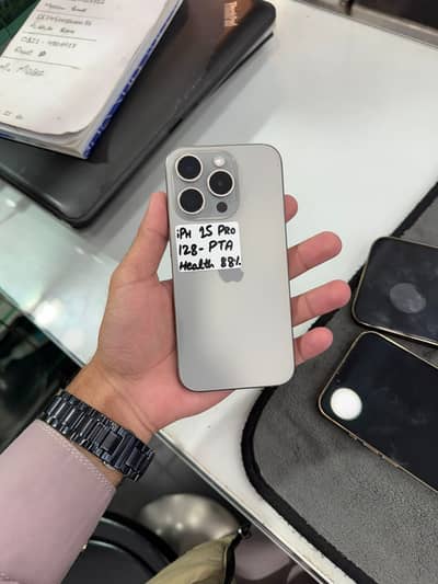 Apple iPhone 15 Pro PTA Approved 128gb