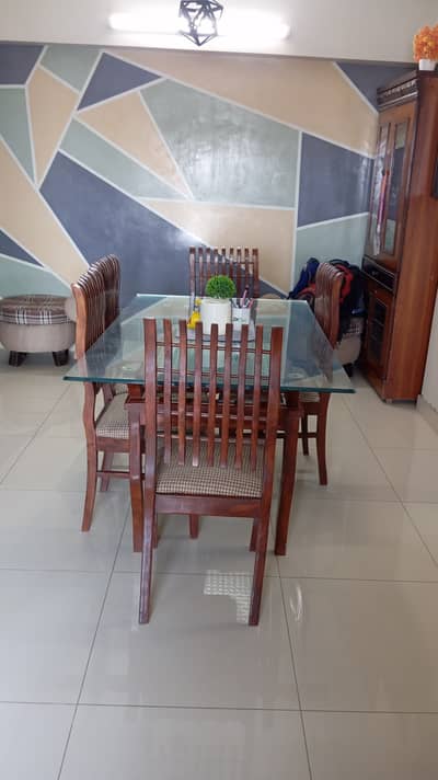 Dining table with chairs