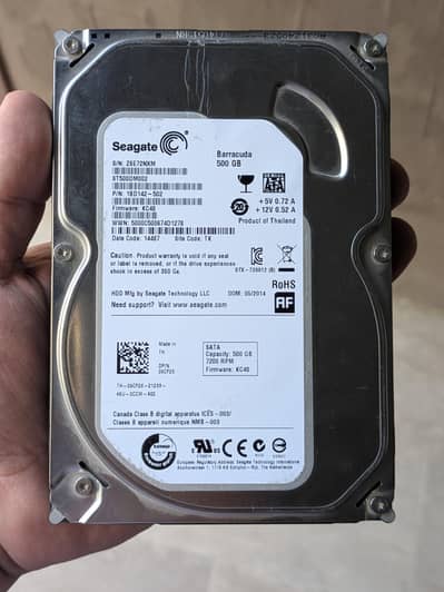 Seagate Hard Drive 500 GB