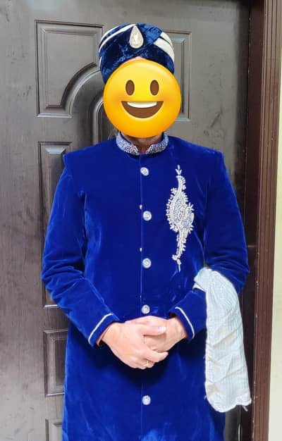 Shairwani with Kulla