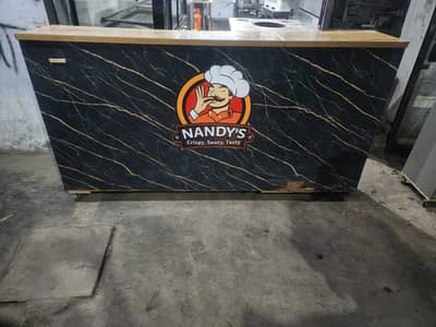 Cash Counter Table – 88.17 Inch  Zain Kitchen Engineering