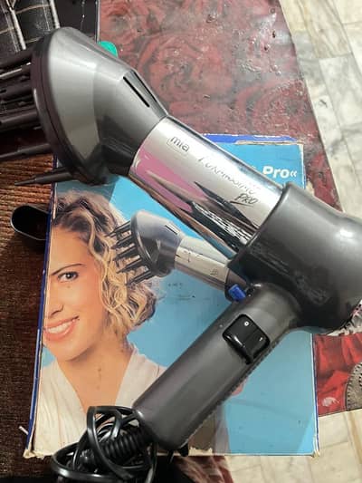 Hair dryer and diffuser