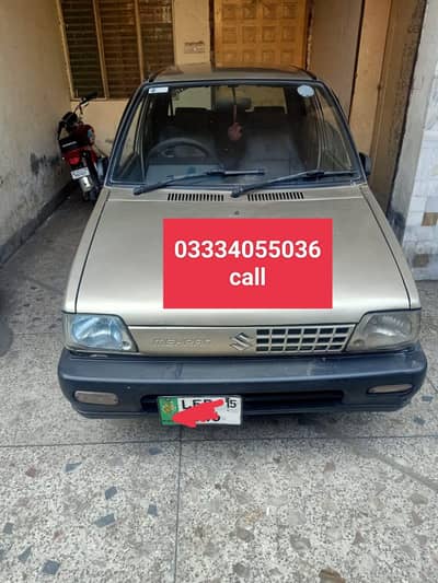 Mehran 2015 good car