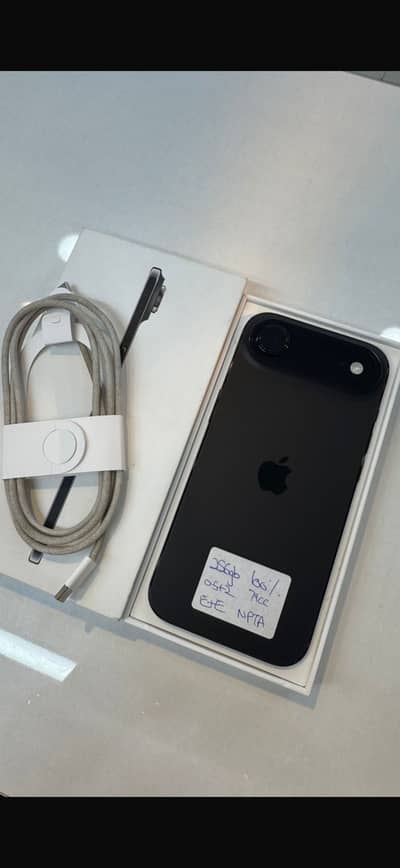 Iphone Air 17 10/10 Condition Black Color