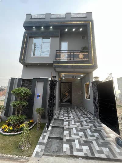 3 Marla Double Storey House Fr Sale Brand New Home Ideal And Hot Location Carpet Road Water Electricity Available 3D Ultra Model Design Spanish Look Furnished Home With Wood Work Gated Society 24 Hour Security Guard Near Sozo Water Park Near Canal Road