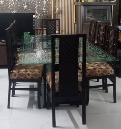 8 seater dinning table