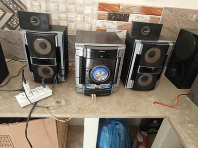 sony mini hifi rv555d