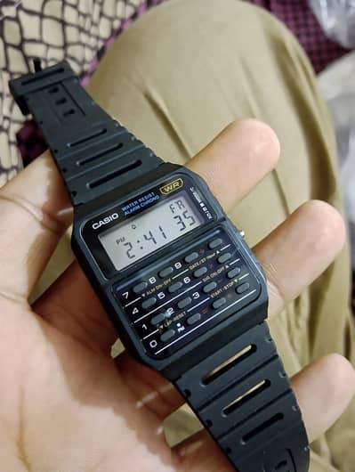 branded Casio vintage watch