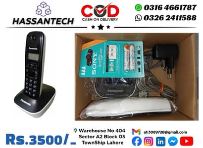 "Affordable cordless Landline Phone – Clear Voice – Smooth Working!"