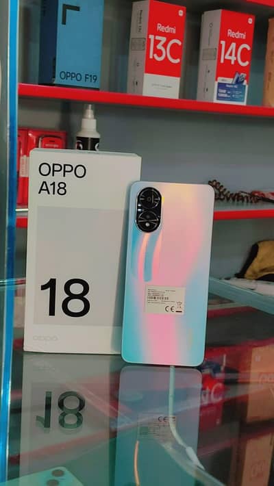 oppo A18 4/64gb pta approved