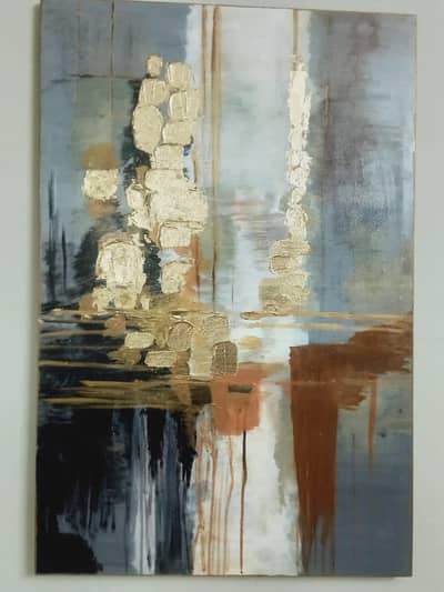 Handmade textured artwork