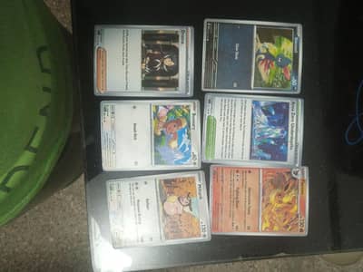 pokemon rare and common cards