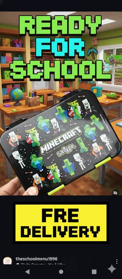 lunch box/ tiffin box oringinal SMIGGLE material acrylic hai