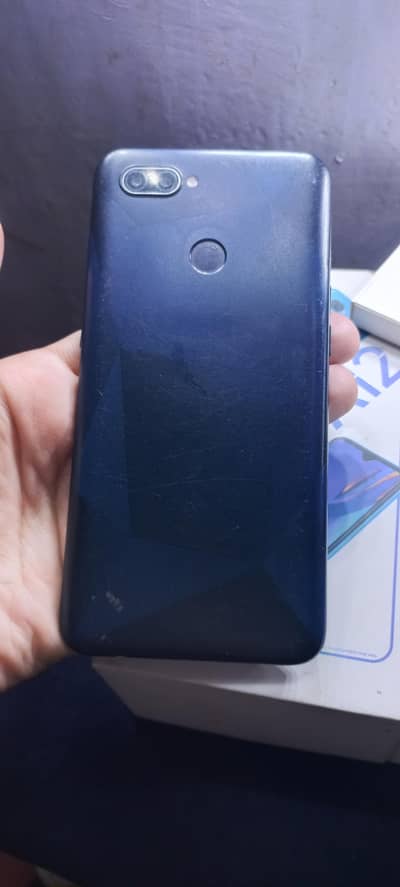 oppo a12 ,,,3/32 with box and charger ,,no cable