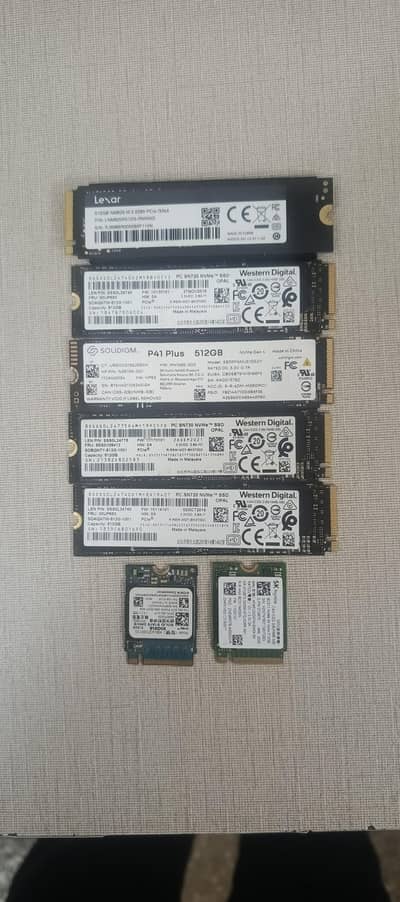 SSD NVME PULLED