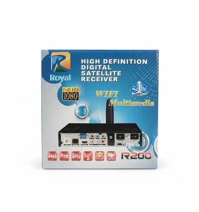 ROYAL R200 HIGH DEFINITION DIGITAL SATELLITE RECEIVER