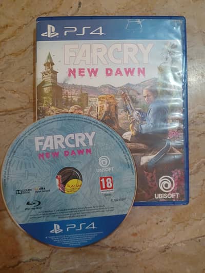 FarCry New Dawn Middle East Edition PlayStation 4 CD Disc almost