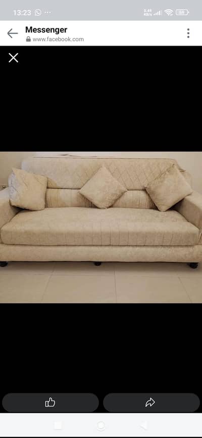 7 seater just like new sofa