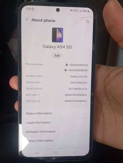 Samsung A54 5G