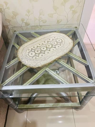 2 Side Tables and One center table