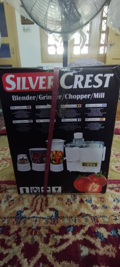 SLIVER CREST 4 in 1 juicier