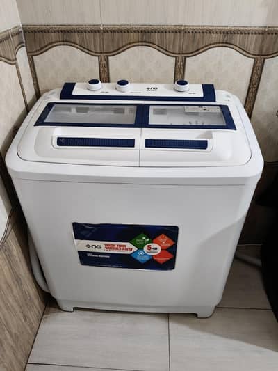 Nasgas Semi Automatic Washing Machine - Almost Brand New